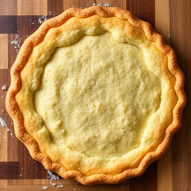 Perfectly baked crust