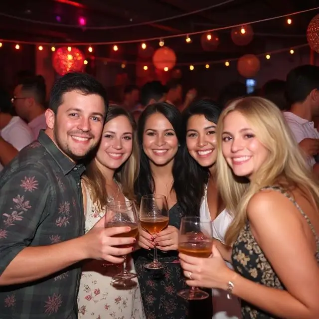 Customer photo of a party